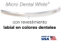 Preview: Níquel-titanio SE, con revestimiento de plástico de colores dentales, Euro Form, REDONDO