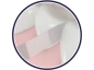 Preview: Tiras abrasivas de poliéster, 4,0 mm, medio | fino