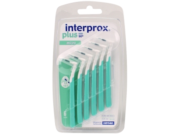 Interprox plus micro verde 6pcs