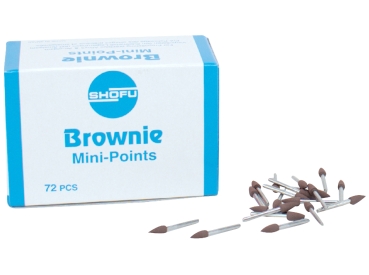 Brownie mini punta ISO 030 FG 72uds.