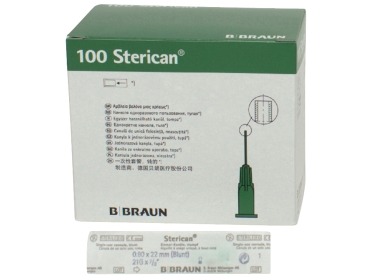 Sterican desechable c. 0,80x22 21G 7/8" 100pcs.