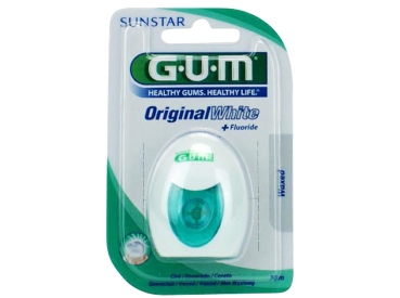 GUM Original blanco Seda dental gew. NaF 30m