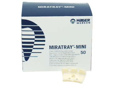 Cubeta de impresión Miratray Mini 50 unid.