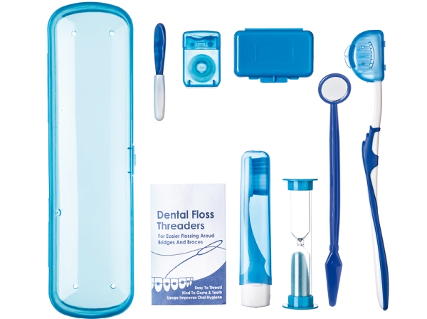 Kit de ortodoncia, azul