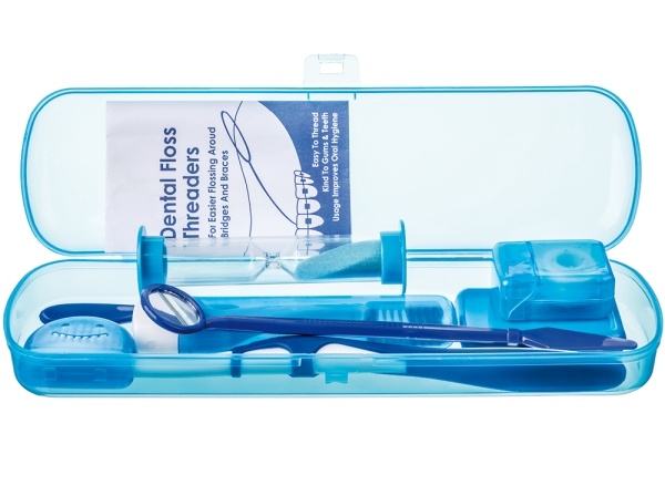 Kit de ortodoncia, azul