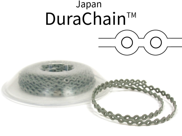 Cadenetas elásticas Japan DuraChain™, "Adjoined" (3,0 mm)