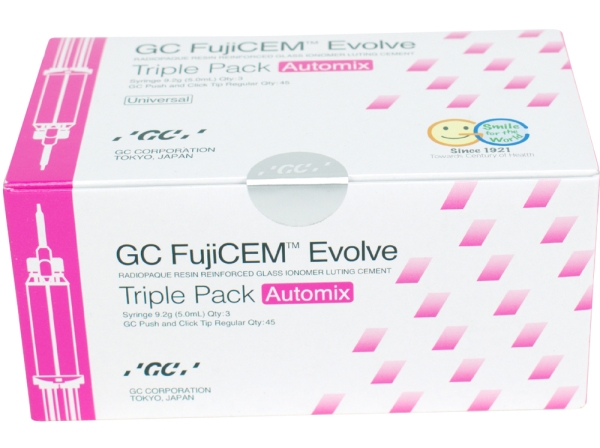 Paquete triple FujiCEM Evolve Automix