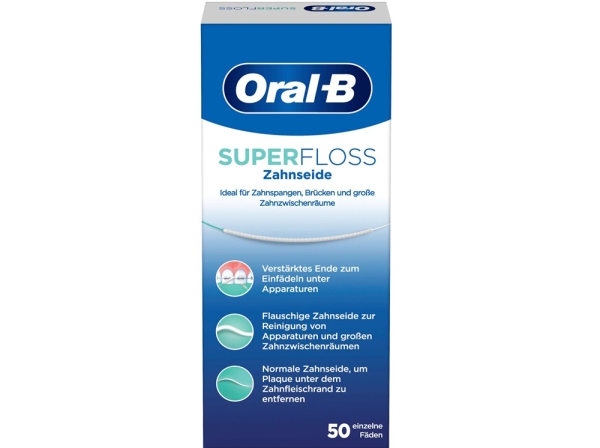 Oral-B Superfloss Hilo Dental 50pcs
