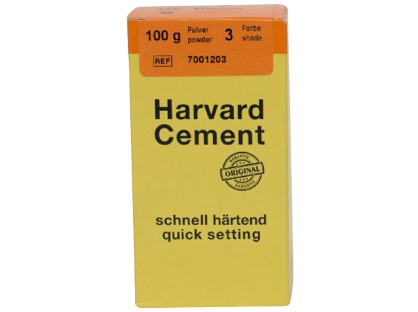 Cemento Harvard sh 3 amarillo blanquecino 100gr
