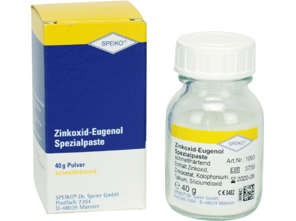 Óxido de zinc Eugenol Pasta especial sh Plv. 40g