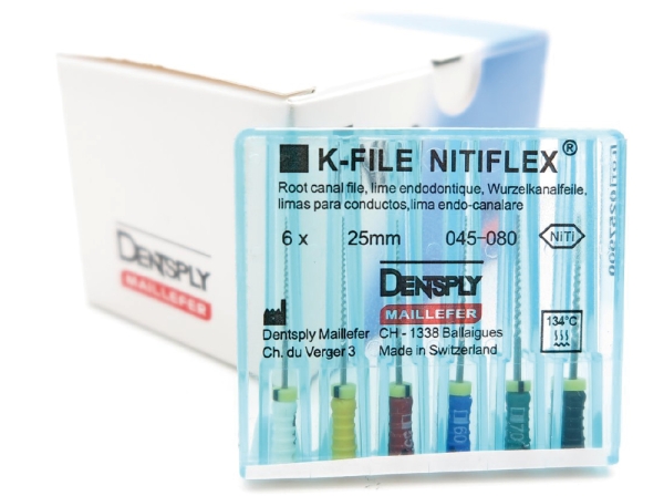 Nitiflex® K-Lima - longitud 21 mm, ISO 060, azul