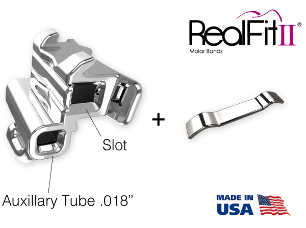RealFit™ II snap - Kit introducción, MI, combinación doble (diente 46, 36) MBT* .022"