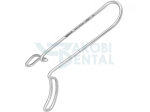 Retenedor flexible de vestíbulo para maxilar y mandíbula