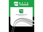 TitanMoly™ Beta titanio "TMA*" (sin níquel), Universal Lingual, Small (pequeño)