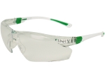 Gafas de protección verde pluma/blanco St