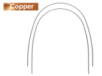 Níquel-titanio COPPER, Natural Form II, REDONDO