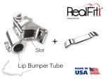 RealFit™ I - MI, combinación doble incl. tubo para Lip Bumper (diente 36) Roth .022"